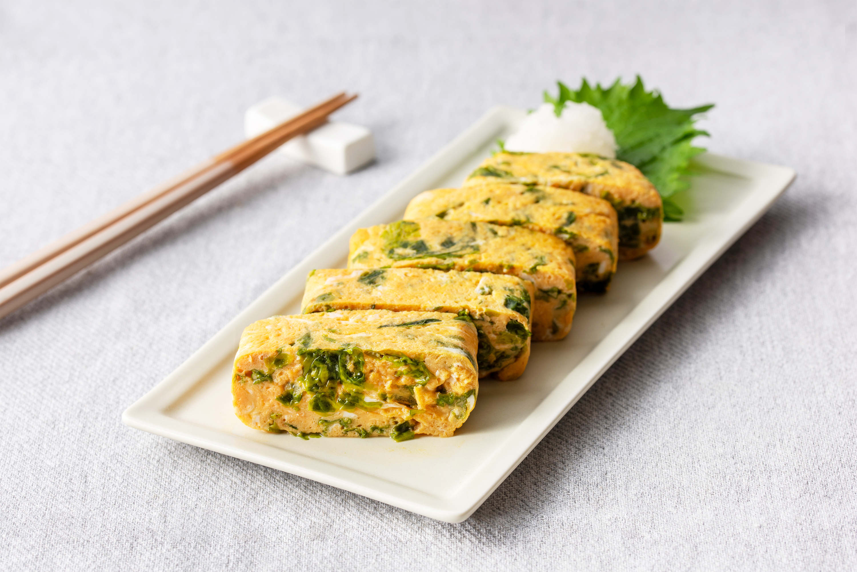 ばらのりの卵焼き